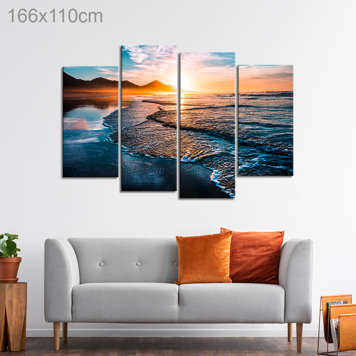 Sunset over Volcanic Hills