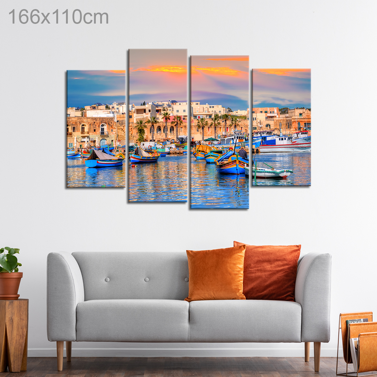 Harbor of Marsaxlokk, Malta