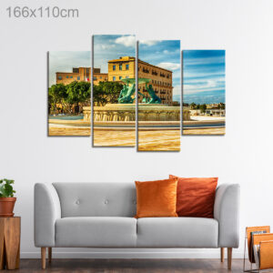 Triton of Fountain of Valletta, Malta