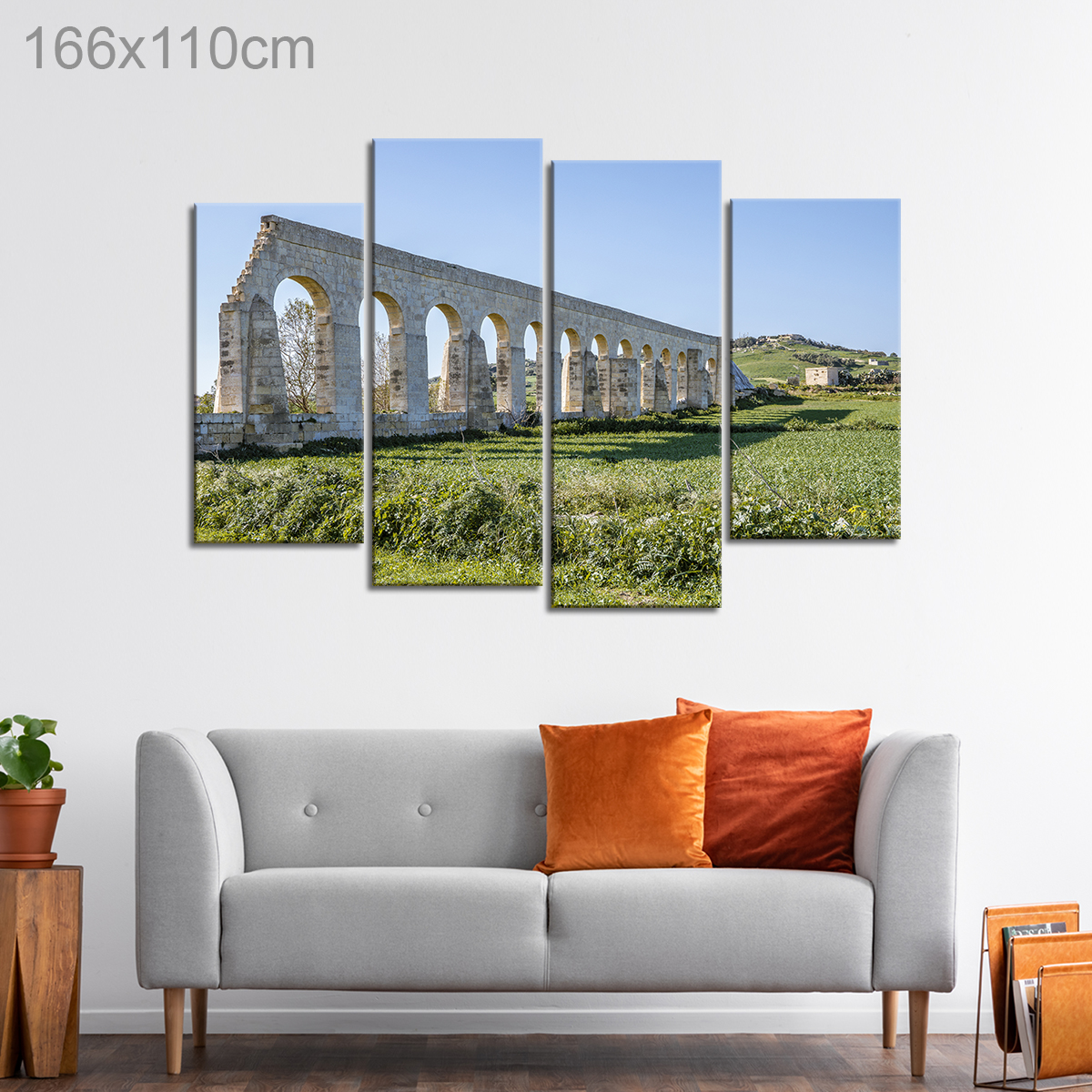 Aqueduct in Fields of Victoria, Gozo