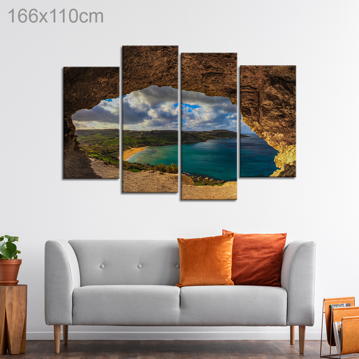 View of Ramla L-Hamra Bay, Gozo