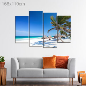 A Beach in Tulum, Mexico