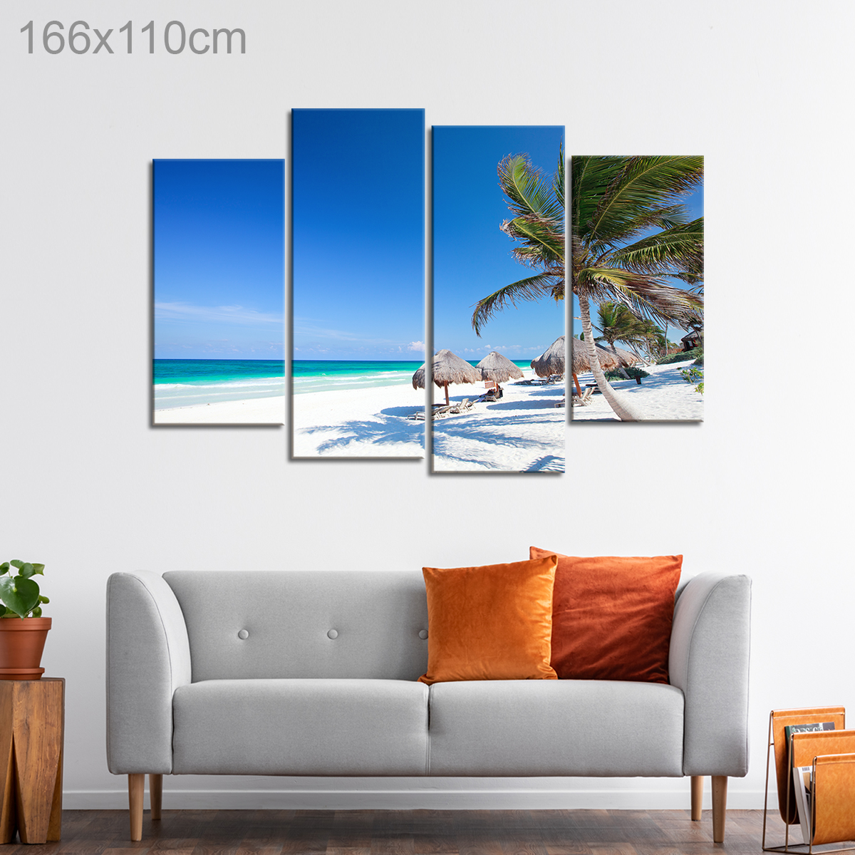 A Beach in Tulum, Mexico