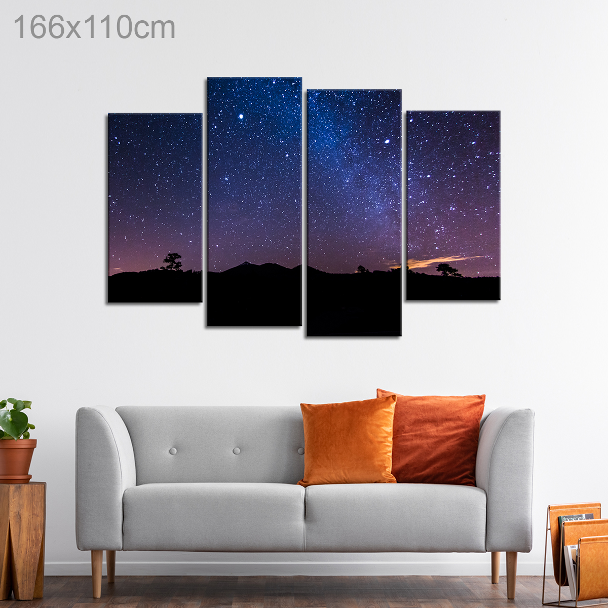 View of Milky Way above Teide Volcano, Tenerife