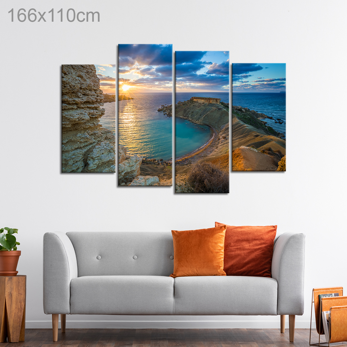 Gnejna Bay and Golden Bay, Malta