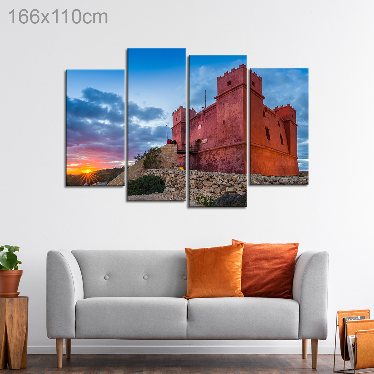 St Agatha`s Red Tower in Mellieha, Malta