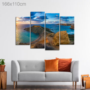 Gnejna Bay and Golden Bay, Malta