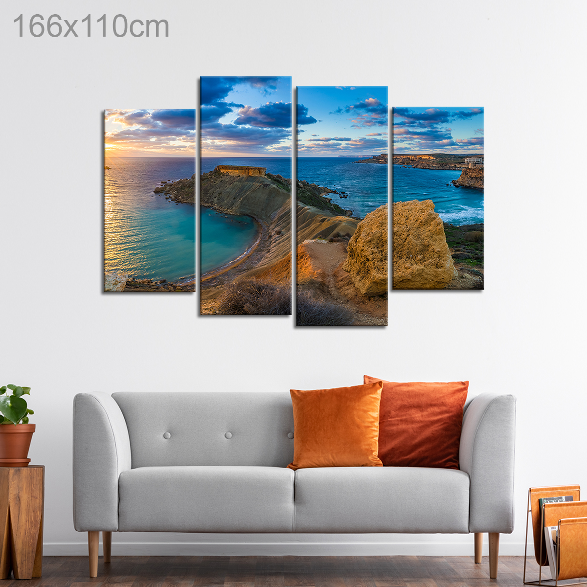 Gnejna Bay and Golden Bay, Malta