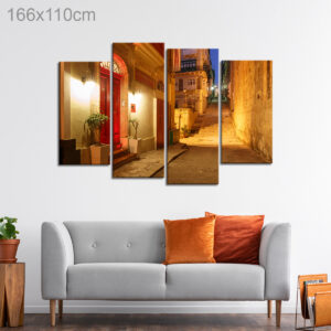 Street in Valletta at Night