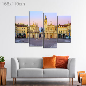 Twin Churches in Piazza San Carlo, Turin