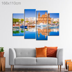 Msida Marina in Valletta, Malta