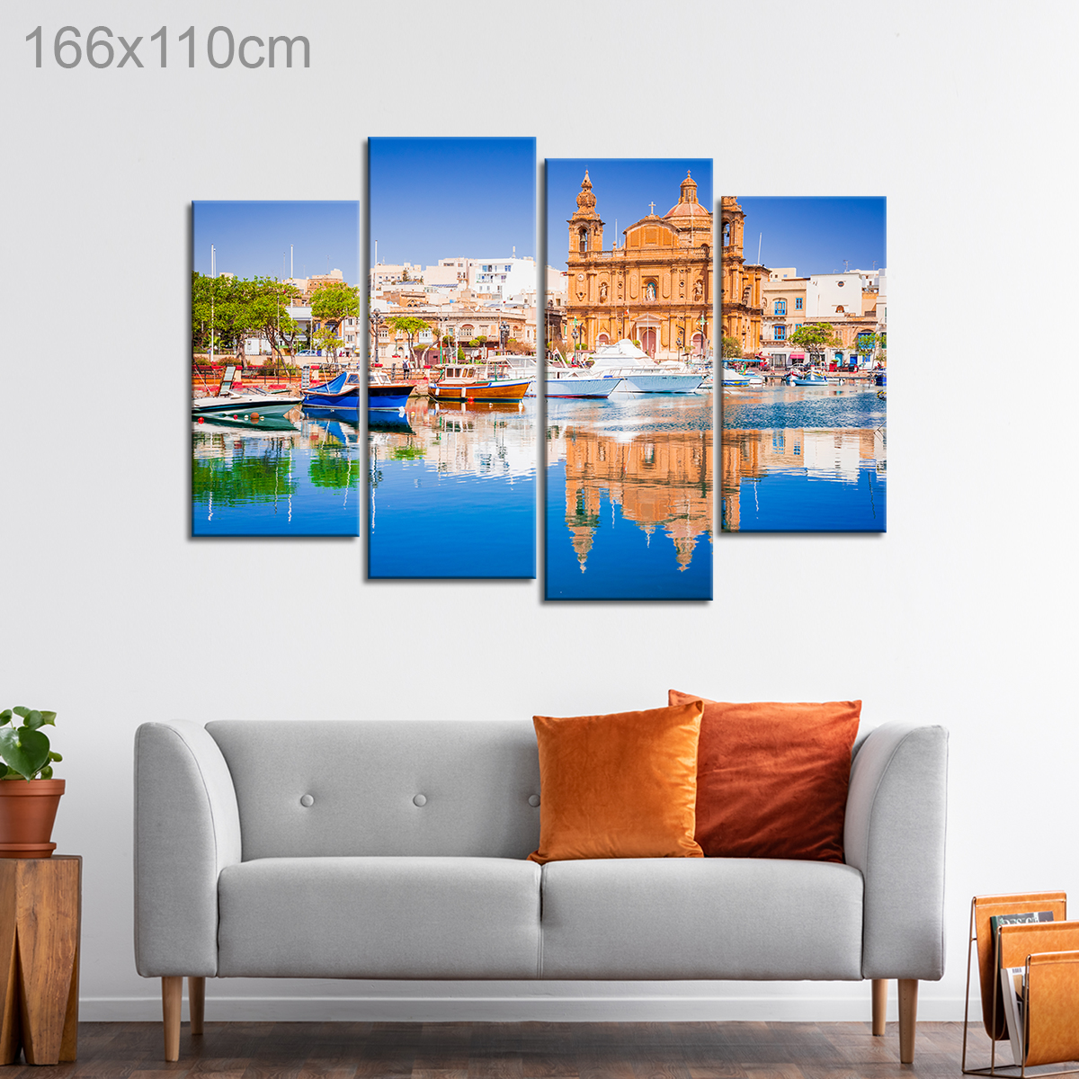 Msida Marina in Valletta, Malta