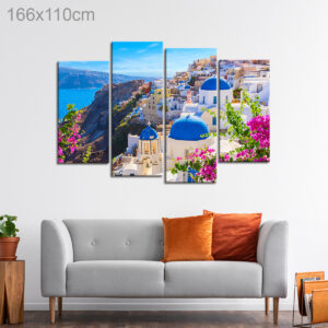 Houses of Santorini Island, Greece