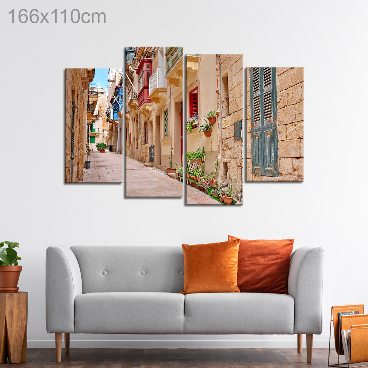 Alleyway in Valletta, Malta