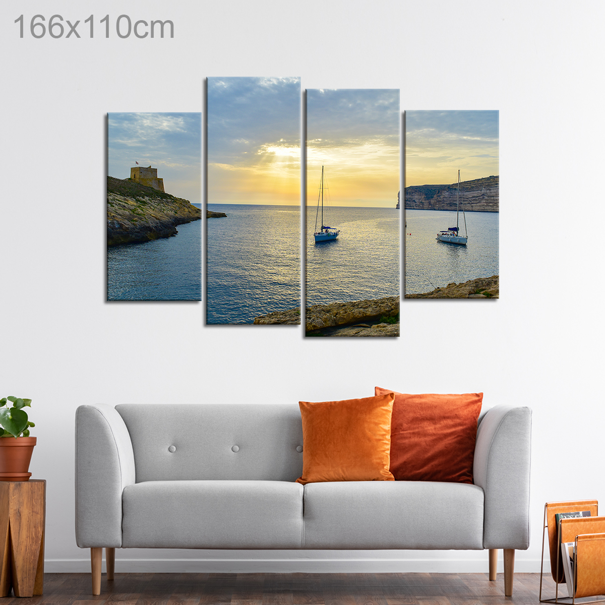 Sunset in Gozo, Malta