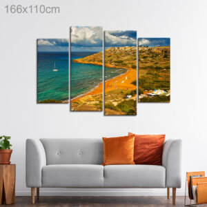 View of Ramla Bay from Calypso Cave, Gozo