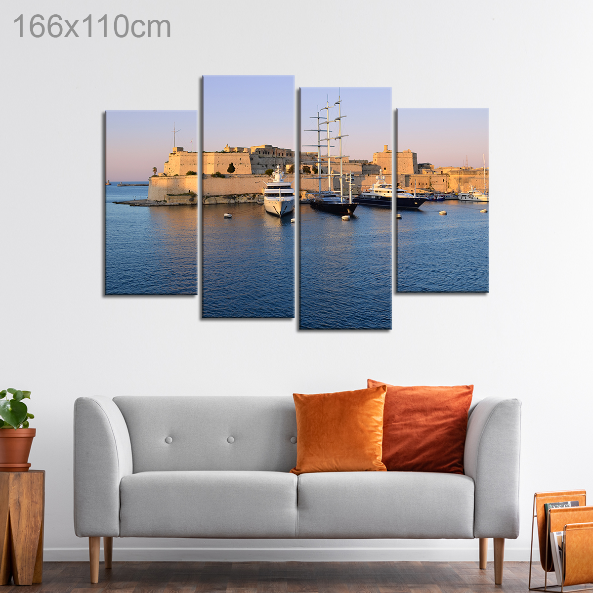 Grand Harbor at Sunset, Malta