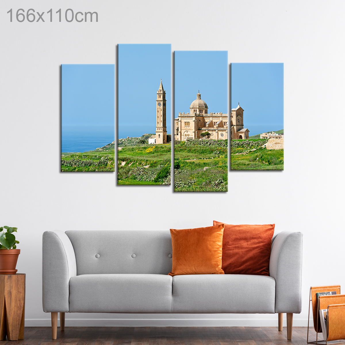 Ta’ Pinu Basilica at Daytime, Gozo