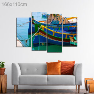 Maltese Luzzu Fishing Boat