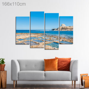 Salt Pans next to Qbajjar, Gozo