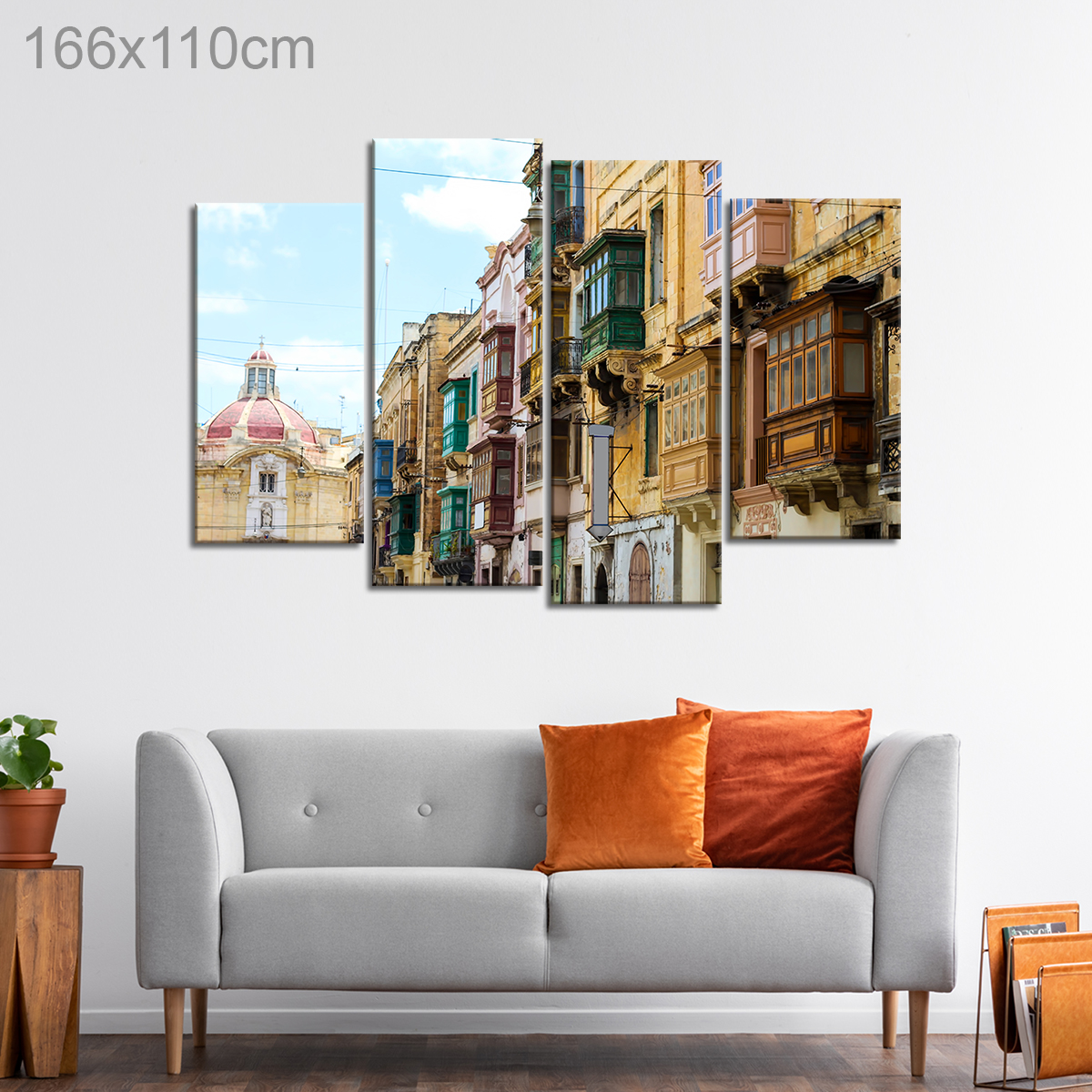 Balconies of Birgu, Malta