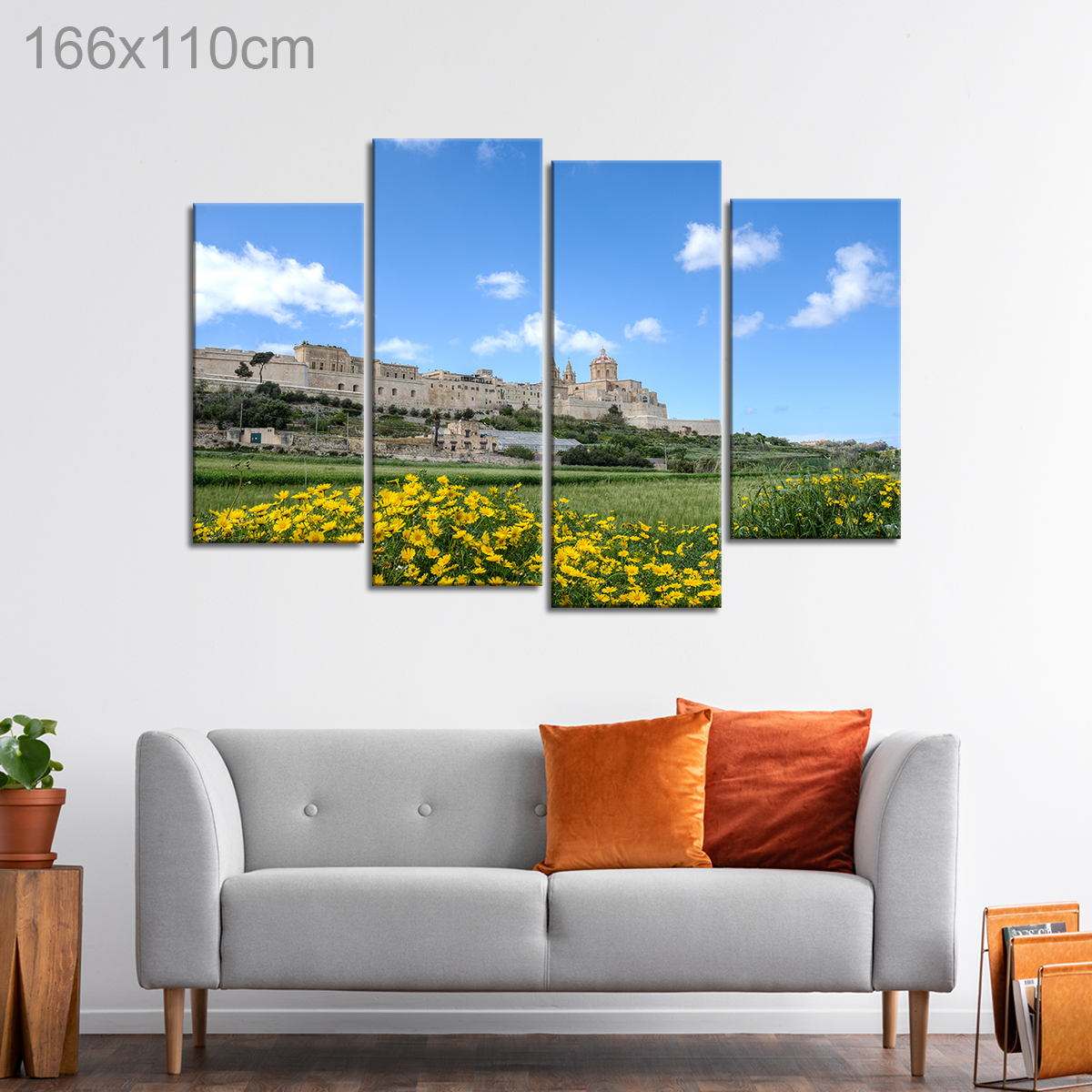 Mdina on a Sunny Day, Malta