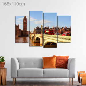 Westminster Bridge and Big Ben, London