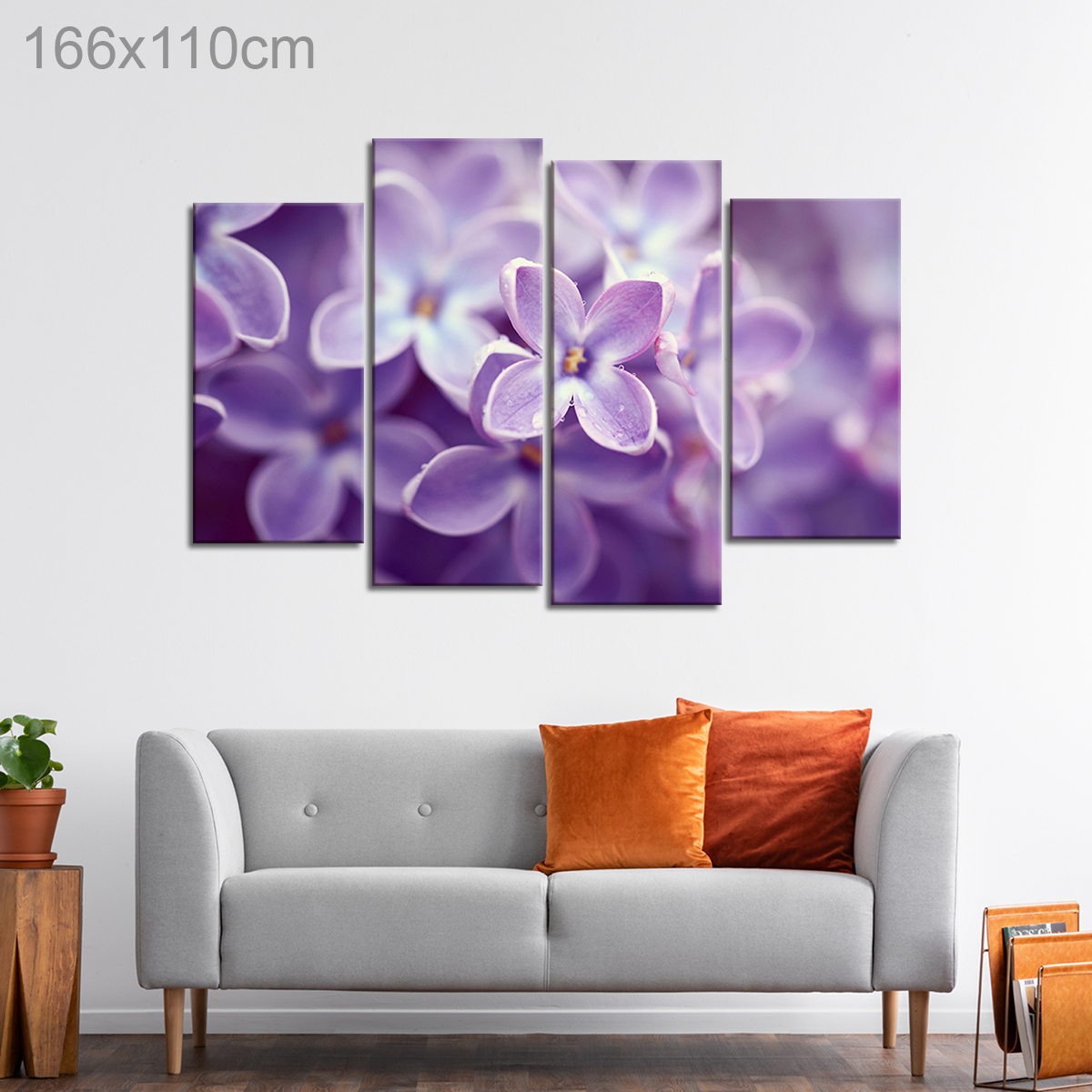 Close Up of Lilac Flowers