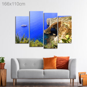 The Blue Grotto in Malta