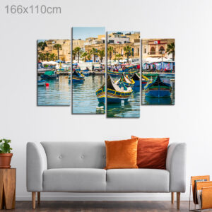 Fishing Village of Marsaskala, Malta