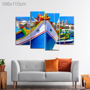 Colorful Traditional Luzzu