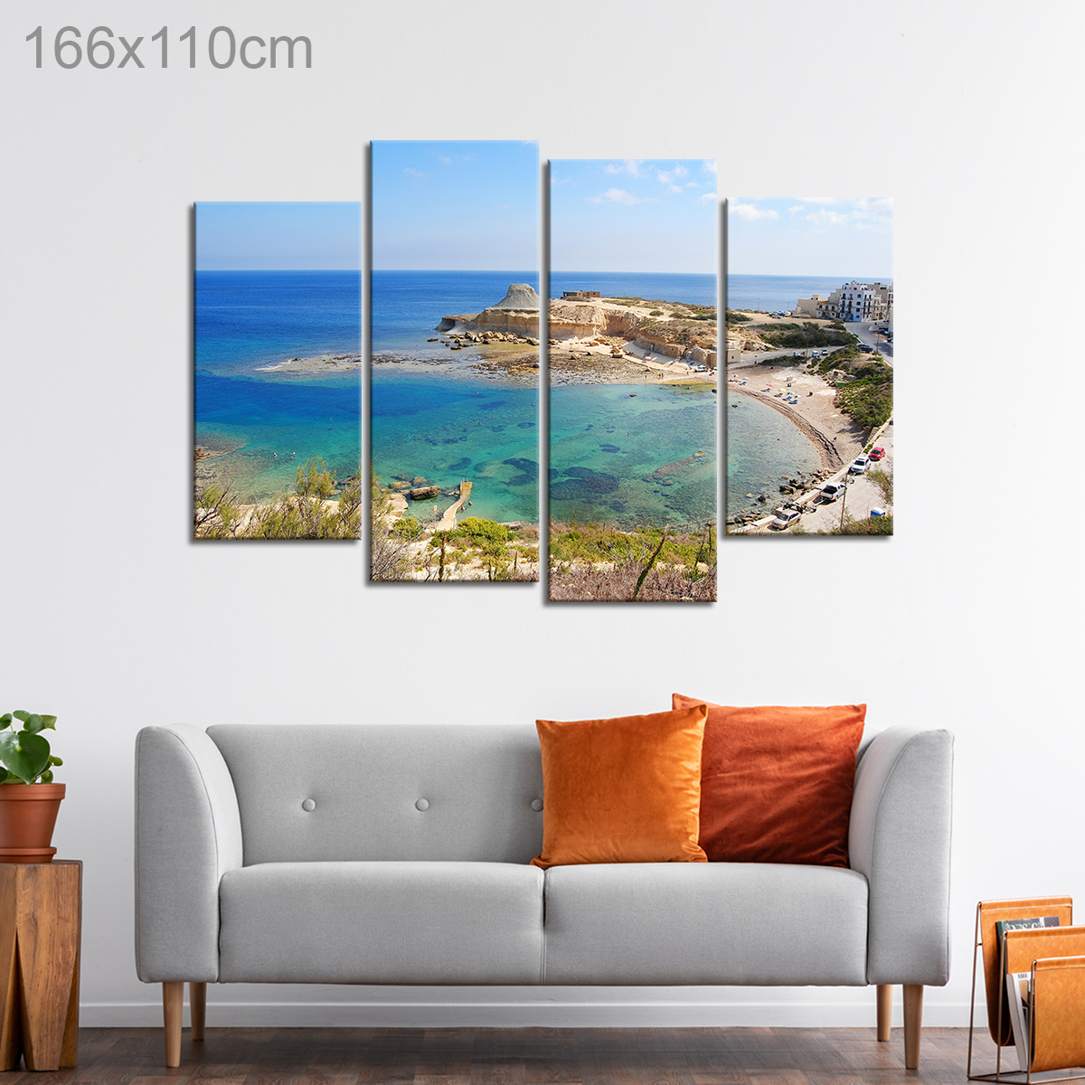 Xwejni Bay next to Marsalforn, Gozo