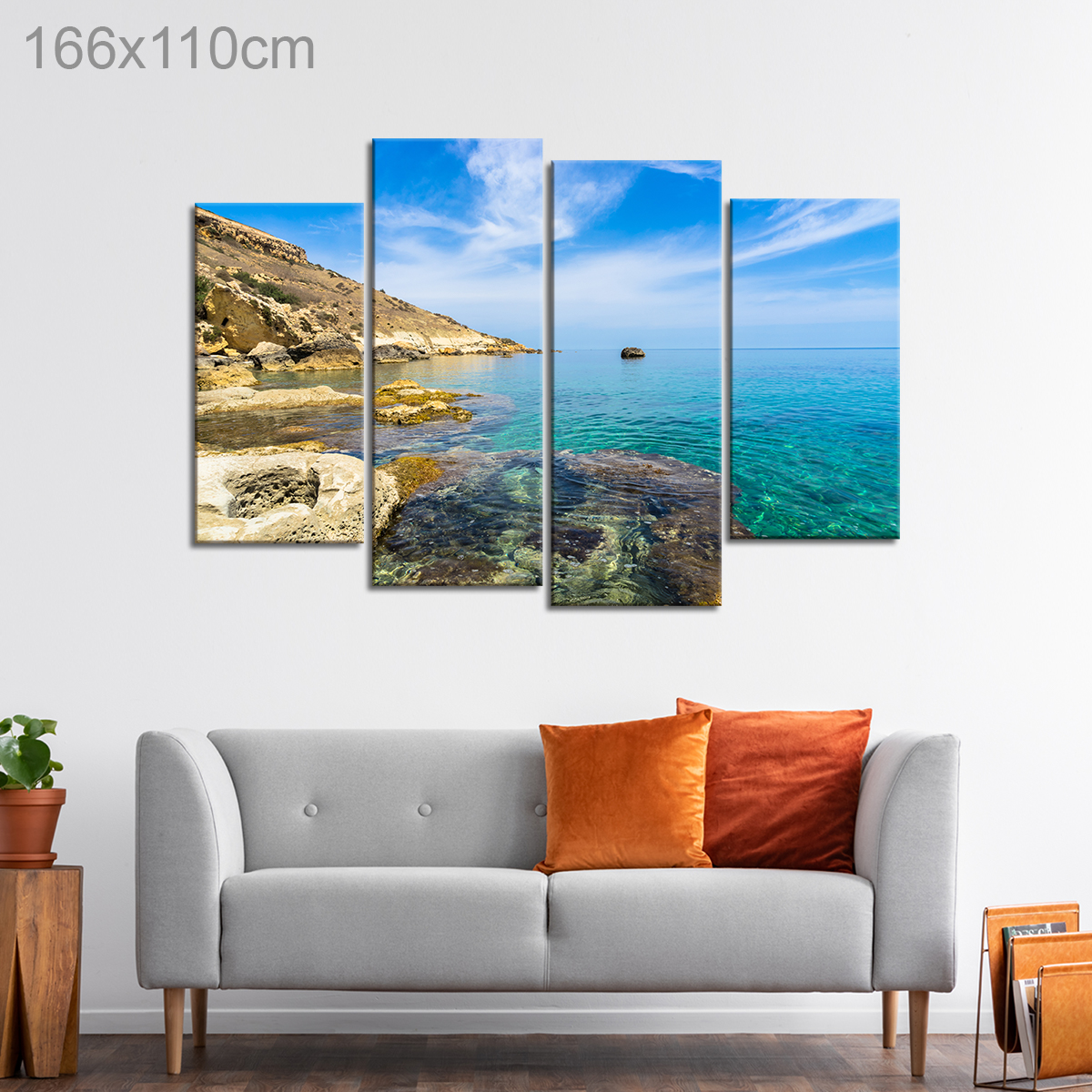 Clear Coastline of Gozo