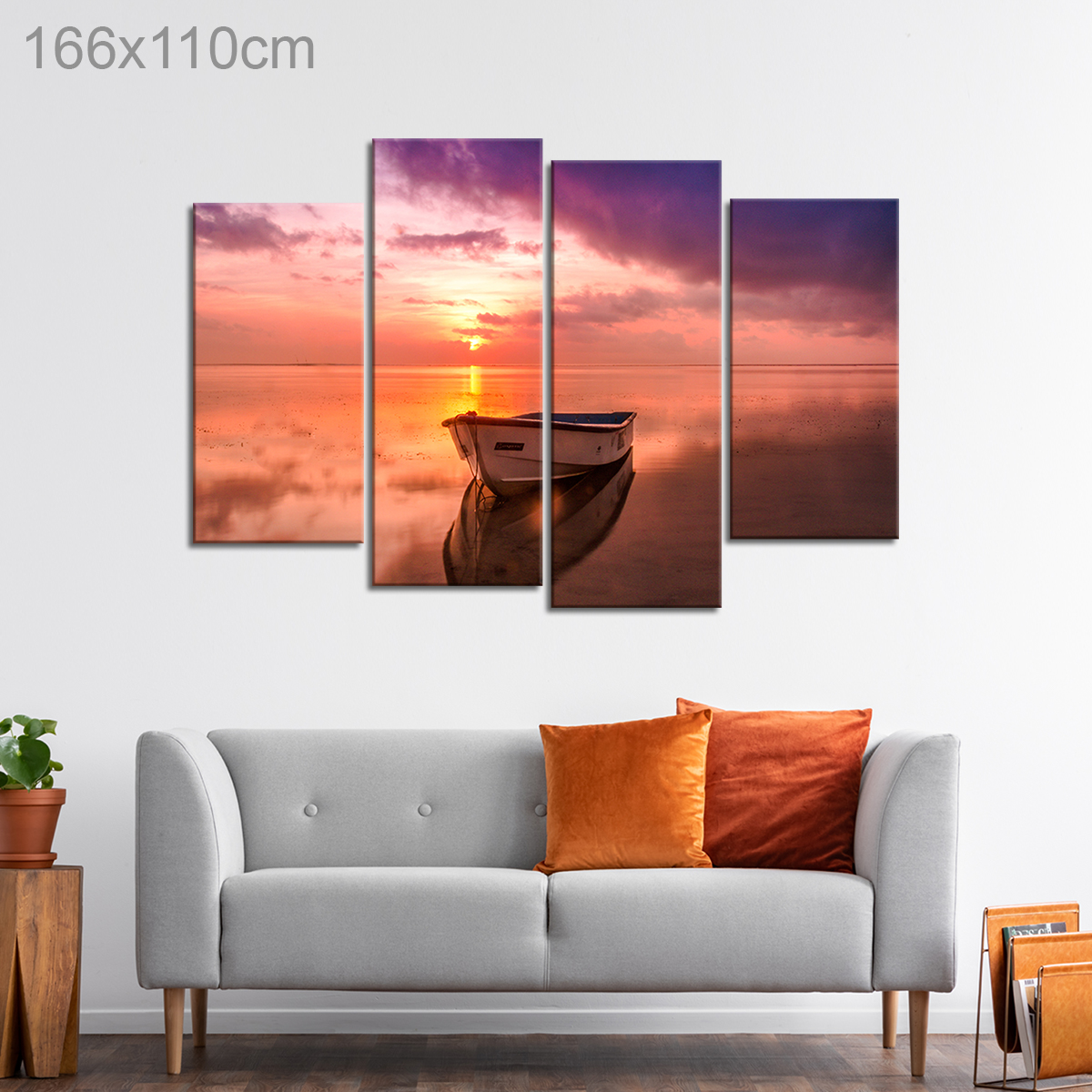 Tranquil Boat at Sea