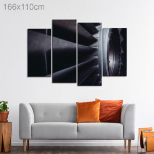 Turbine of Airplane Engine