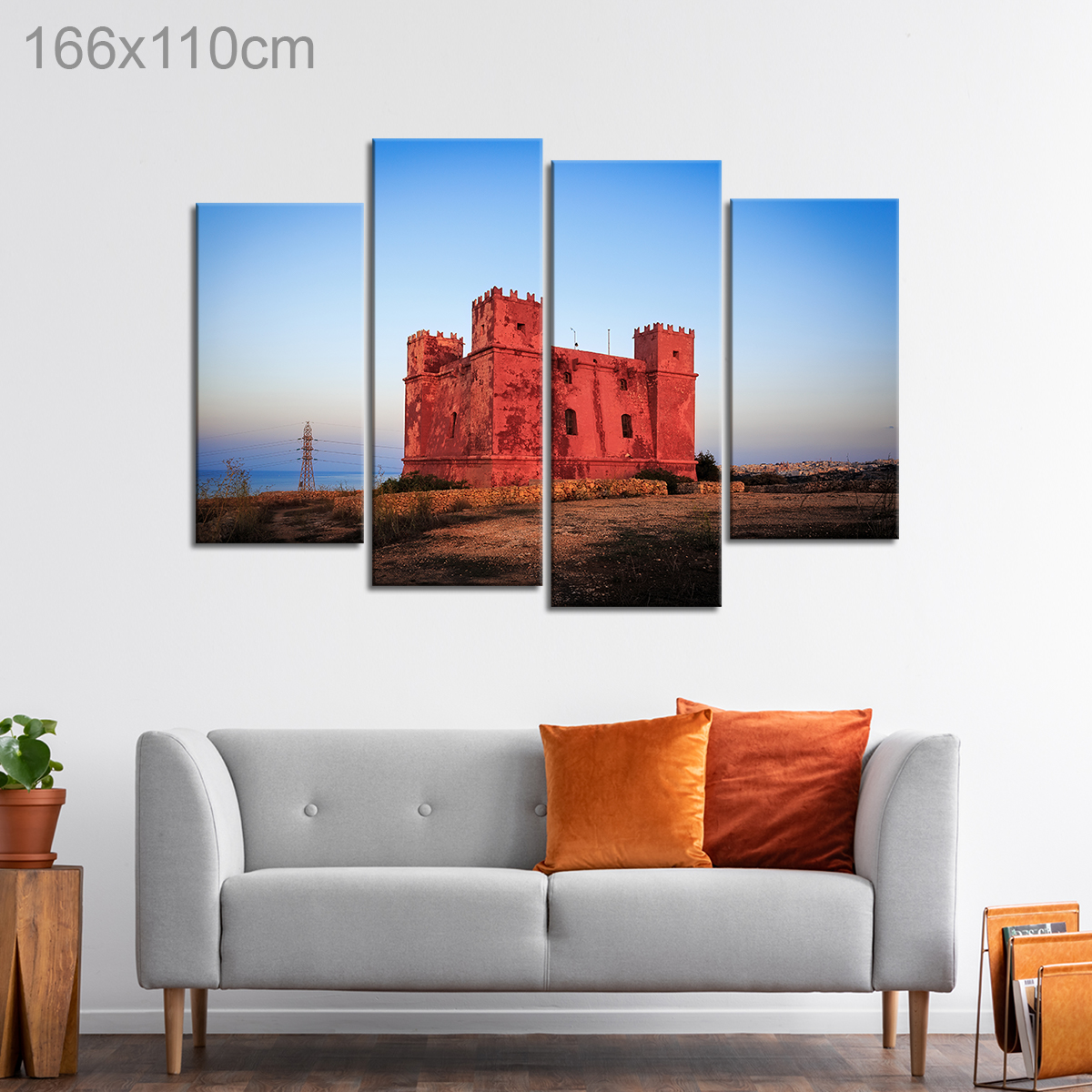 St Agatha’s Tower in Mellieha, Malta