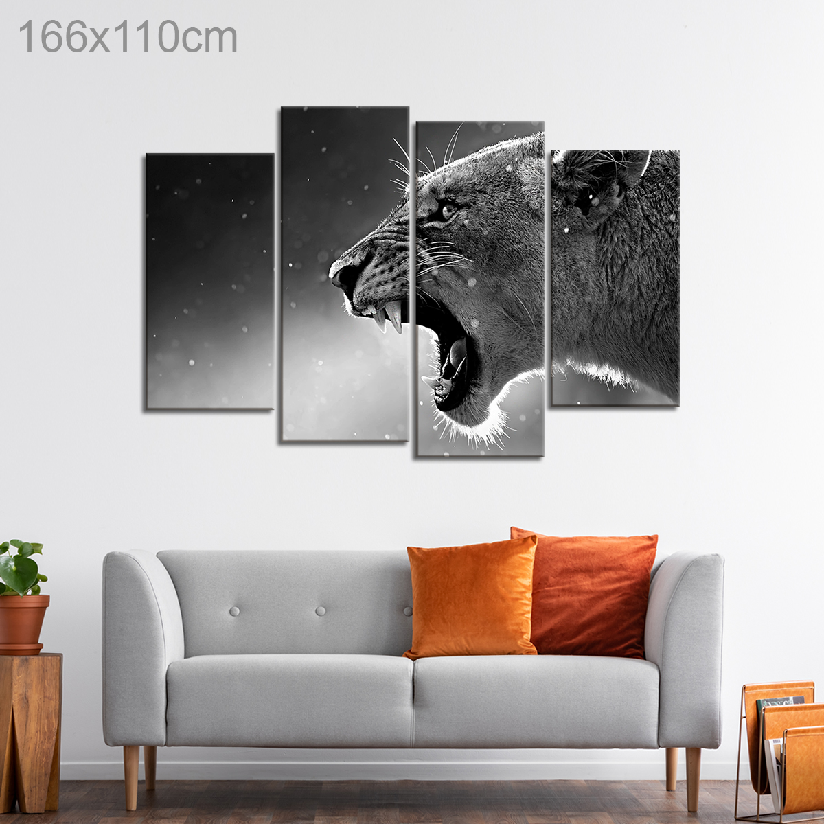 Lioness Roaring