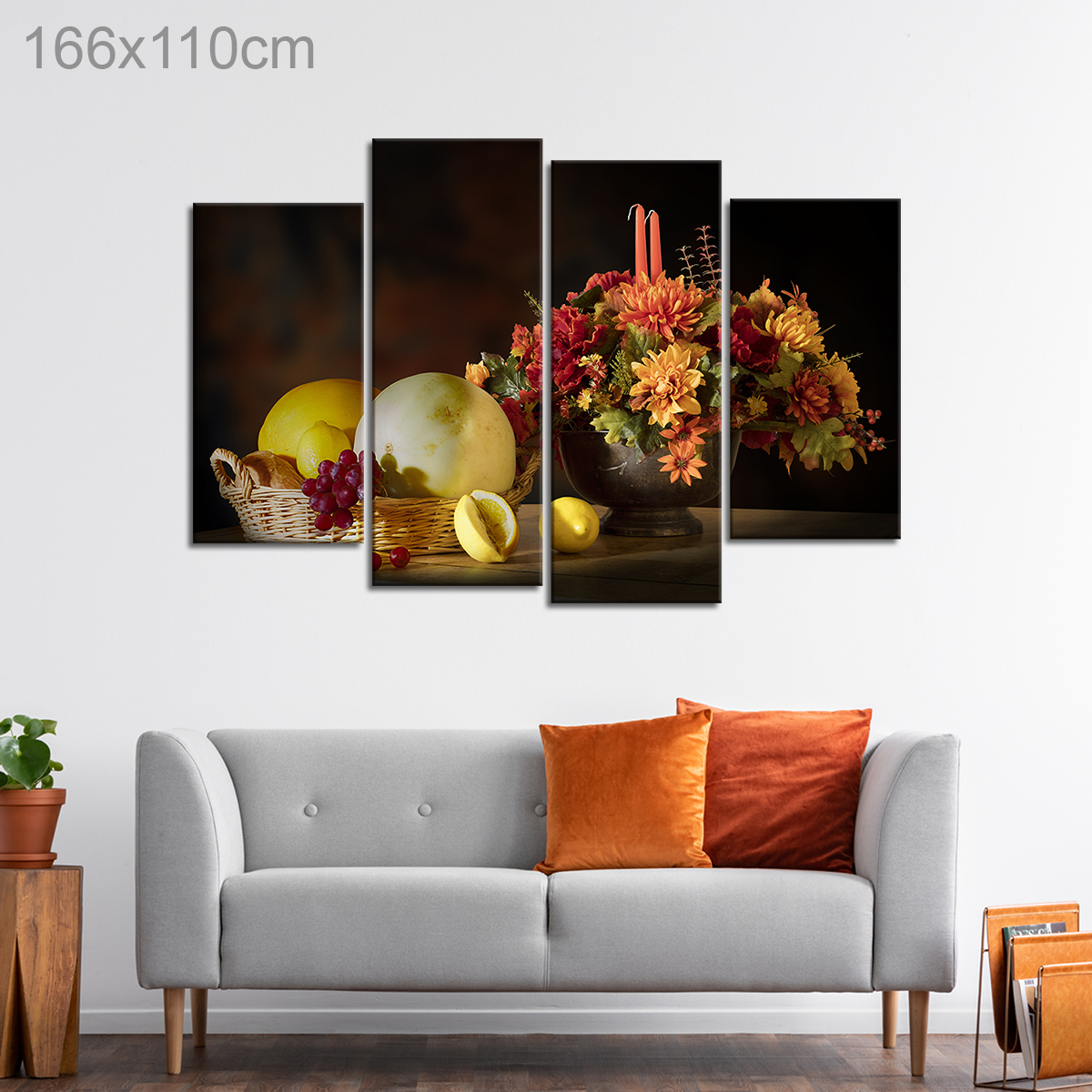 Autumn Themed Fruit Arrangement