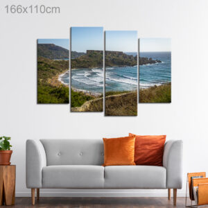 Ghajn Tuffieha Bay and Golden Bay, Malta