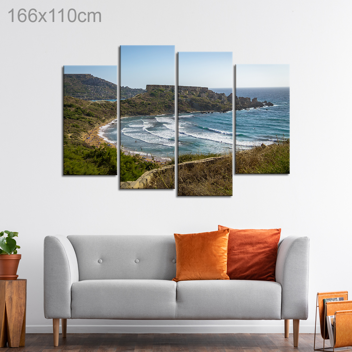 Ghajn Tuffieha Bay and Golden Bay, Malta