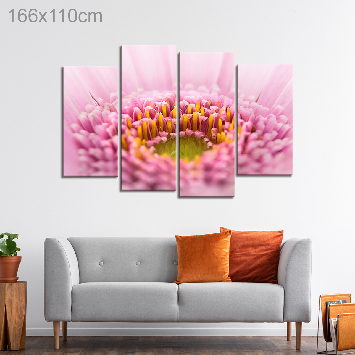 Pink Blooming Flower