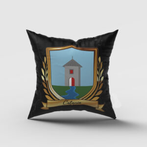 Catania Surname Shield Cushion