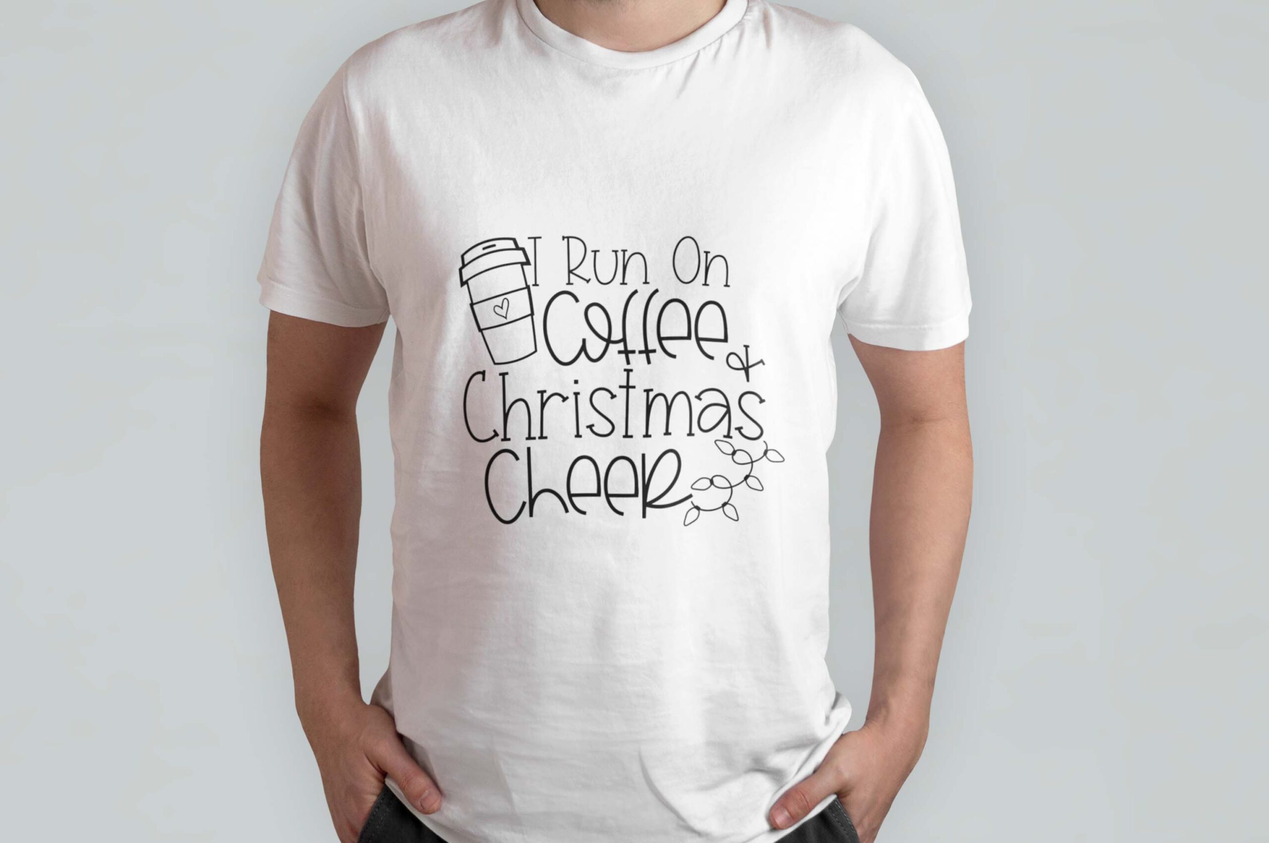 I run of cofee christmas cheer