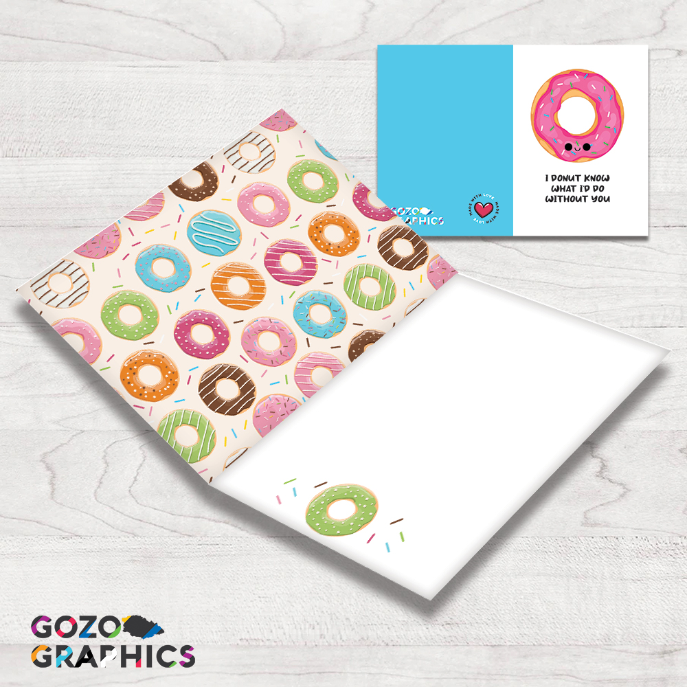 I donut know what I'd do without you! Greeting card - Image 3