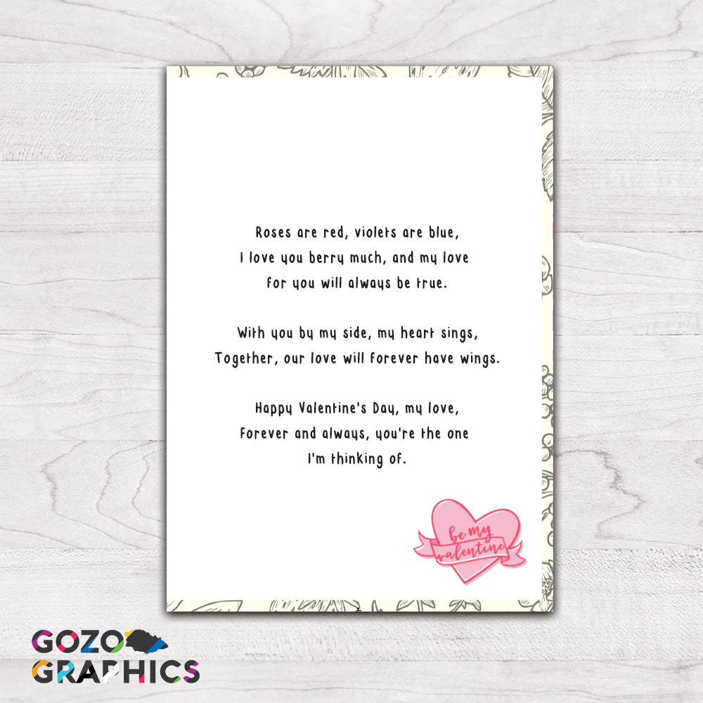 I love you berry much! Greeting card - Image 4