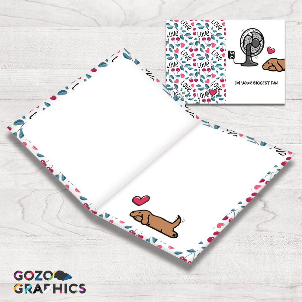 I'm your biggest fan! Greeting card - Image 3