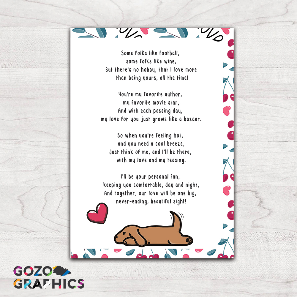 I'm your biggest fan! Greeting card - Image 4