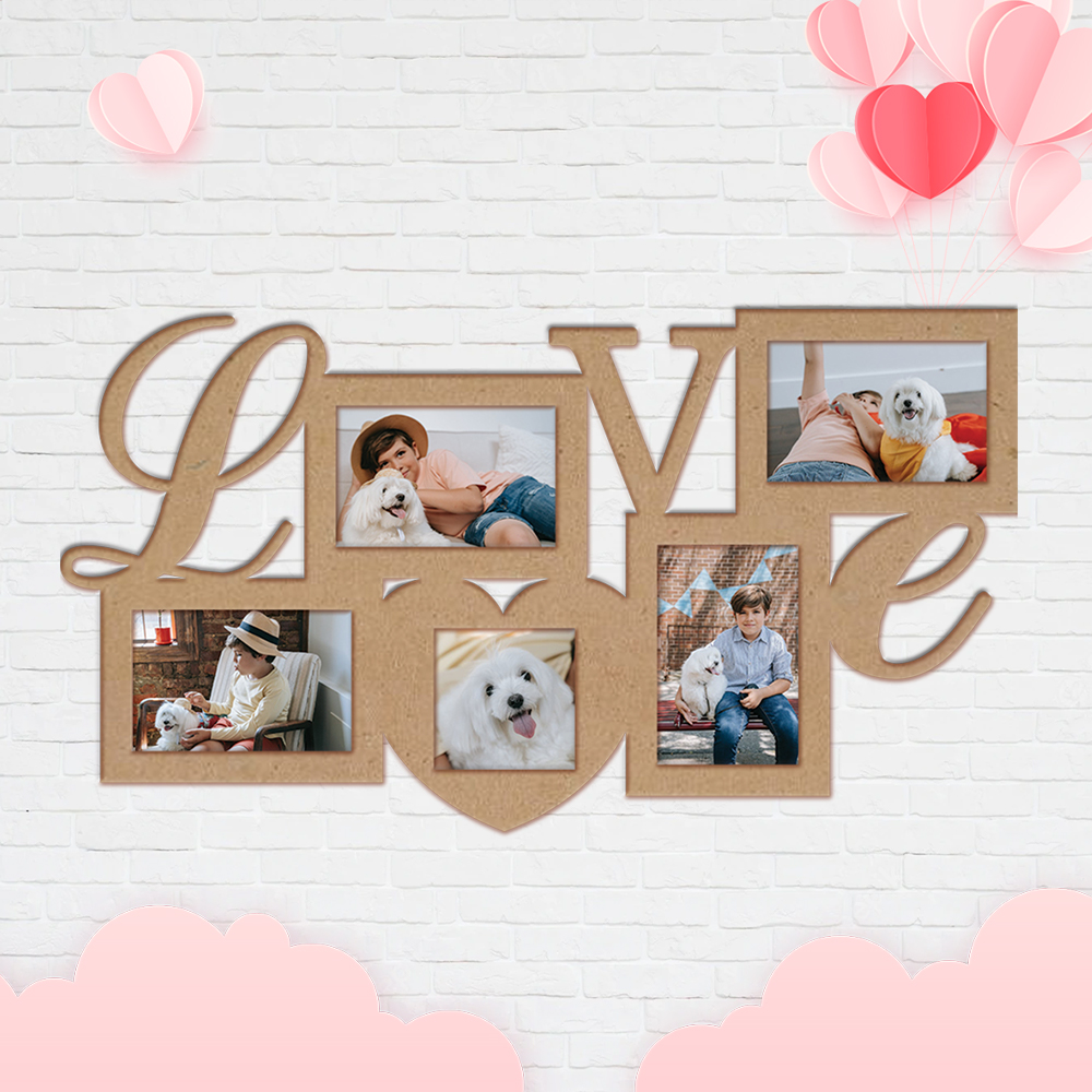 Love Collage photo frame