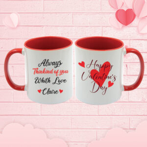 ❤ Always thinking of you mug