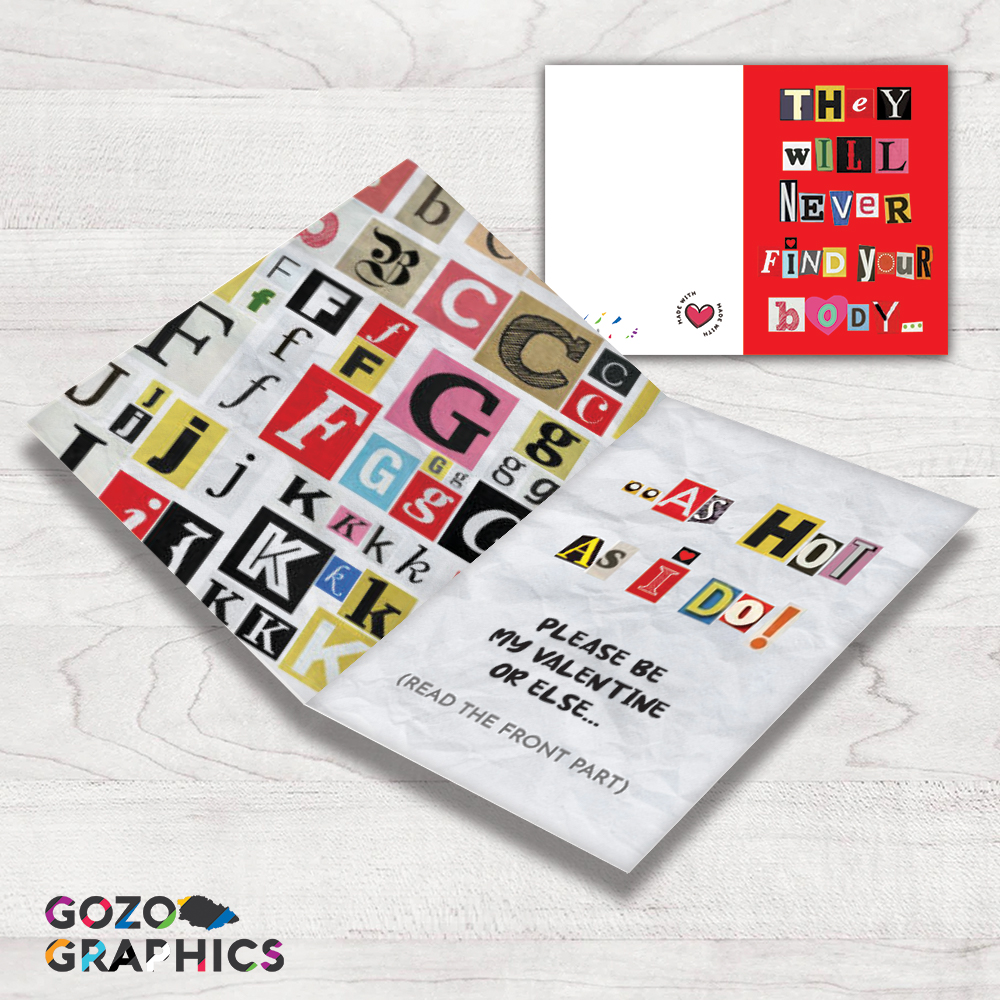 They will never find your body... As hot as I do! Greeting card - Image 2